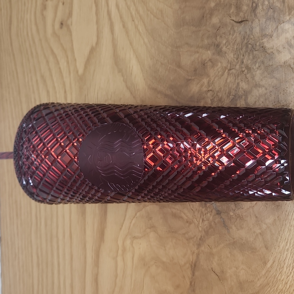 Starbucks 2022 Holiday Edition Merlot Jeweled Tumbler 24 fl oz
